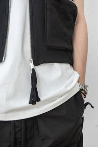 thom/krom Zip Up Vest (Homme)