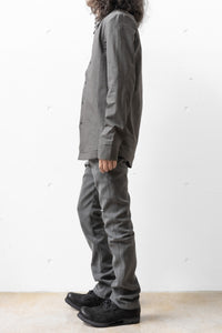 K'ANG/HAND STITCHED HEM BORDER RELAXED FIT SHIRTS