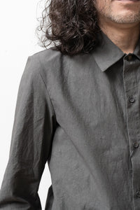 K'ANG/HAND STITCHED HEM BORDER RELAXED FIT SHIRTS