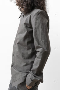 K'ANG/HAND STITCHED HEM BORDER RELAXED FIT SHIRTS