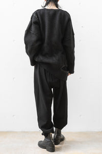 ISABEL BENENATO/Viscose comfort pant