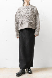 ISABEL BENENATO/Alpaca crewneck jumper