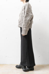 ISABEL BENENATO/Alpaca crewneck jumper