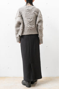 ISABEL BENENATO/Alpaca crewneck jumper