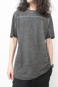 thom/krom Linen Viscose Stitched T-shirt(Homme)