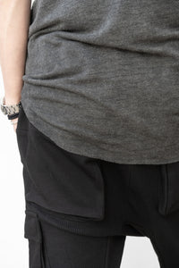 thom/krom Linen Viscose Stitched T-shirt(Homme)