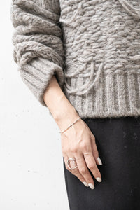 ISABEL BENENATO/Alpaca crewneck jumper