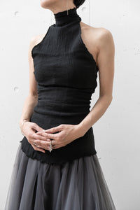 MARC LE BIHAN/CORSET EXTENSIBLE À COL ROULÉ