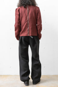 K'ANG/BACK SPLIT 2 FRONT POCKET SHIRT JACKET