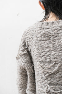 ISABEL BENENATO/Alpaca crewneck jumper