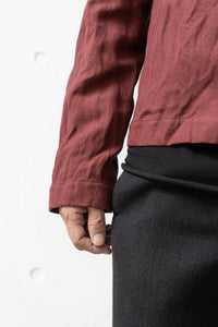 K'ANG/BACK SPLIT 2 FRONT POCKET SHIRT JACKET