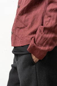 K'ANG/BACK SPLIT 2 FRONT POCKET SHIRT JACKET