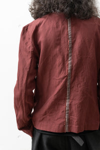 K'ANG/BACK SPLIT 2 FRONT POCKET SHIRT JACKET