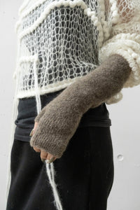 ISABEL BENENATO/Yak one finger gloves