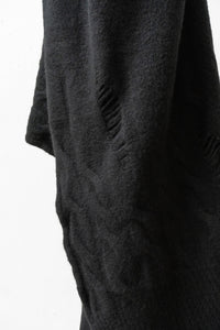 ISABEL BENENATO/Yak knit mantel