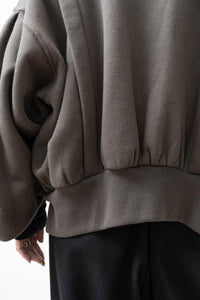 tous les deux ensemble/Brushed Lining Zip Up Blouson