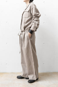 tous les deux ensemble/Twill 2 Pockets Jumpsuit