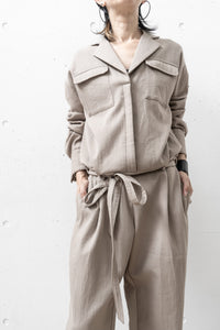 tous les deux ensemble/Twill 2 Pockets Jumpsuit