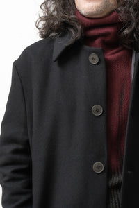 K'ANG/OVERSIZE SINGLE BREASTED WITH COLLAR CLOSER COAT