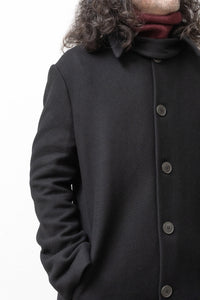 K'ANG/OVERSIZE SINGLE BREASTED WITH COLLAR CLOSER COAT