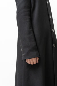 K'ANG/OVERSIZE SINGLE BREASTED WITH COLLAR CLOSER COAT