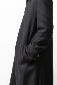 K'ANG/OVERSIZE SINGLE BREASTED WITH COLLAR CLOSER COAT