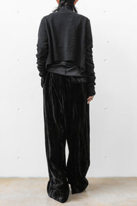 tous les deux ensemble/Crushed Velor Wide Pants