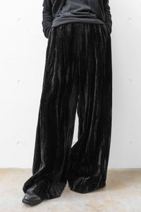 Tous les deux ensemble/Crushed Velor Wide Pants