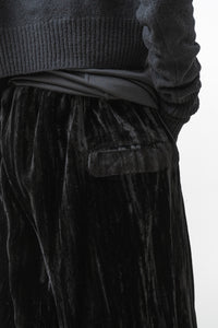 Tous les deux ensemble/Crushed Velor Wide Pants