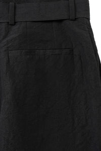 forme d'expression/Wide-Leg Belted Pants