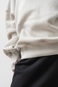 tous les deux ensemble/Brushed Lining High Neck Sweat