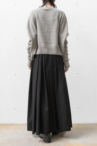 tous les deux ensemble/Crewneck Cropped Sweater