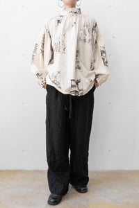 Aleksandr Manamis/JARDIN VERT PUFF RUFFLE SHIRT (Femme)