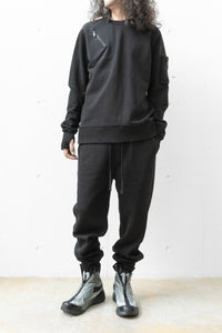 thom/krom Nylon Patched Sweat (Homme)