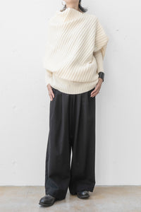 tous les deux ensemble/Rebuilding Rib Knit Sweater