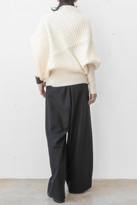 tous les deux ensemble/Rebuilding Rib Knit Sweater