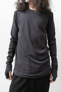 thom/krom Diagonal Panel Long Sleeve T-shirt (Homme)