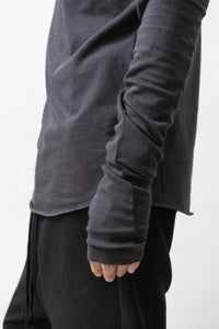 thom/krom Diagonal Panel Long Sleeve T-shirt (Homme)