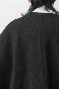 tous les deux ensemble/Wool Collarless Coat