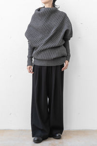 tous les deux ensemble/Rebuilding Rib Knit Sweater