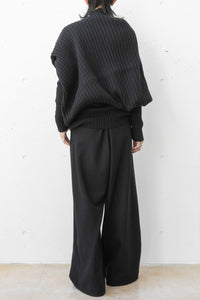 tous les deux ensemble/Rebuilding Rib Knit Sweater