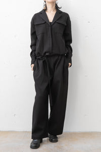 tous les deux ensemble/Twill 2 Pockets Jumpsuit