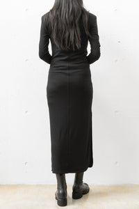 thom/krom High Neck Slit Dress (Femme)