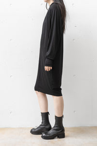 thom/krom Shirring High Neck Dress (Femme)