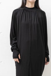 thom/krom Shirring High Neck Dress (Femme)