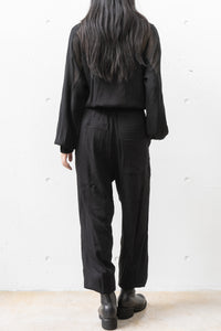 thom/krom Zip Up Mock Neck Jumpsuit (Femme)