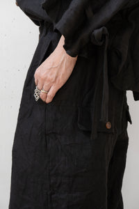 Aleksandr Manamis/BUTTON LEG LOOSE PANT (Femme)