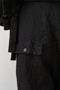 Aleksandr Manamis/BUTTON LEG LOOSE PANT (Femme)