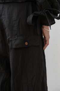 Aleksandr Manamis/BUTTON LEG LOOSE PANT (Femme)