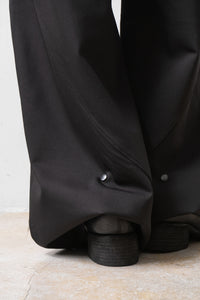 thom/krom Wide Straight Tuck Pants (Femme)